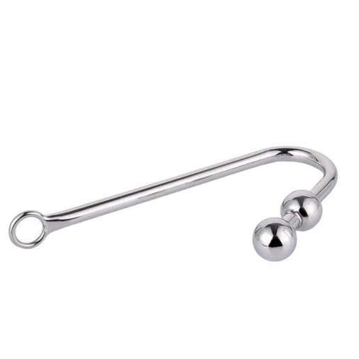 Two Anal Pleasurable Stainless 4417 Steel Balls Hook 1104
